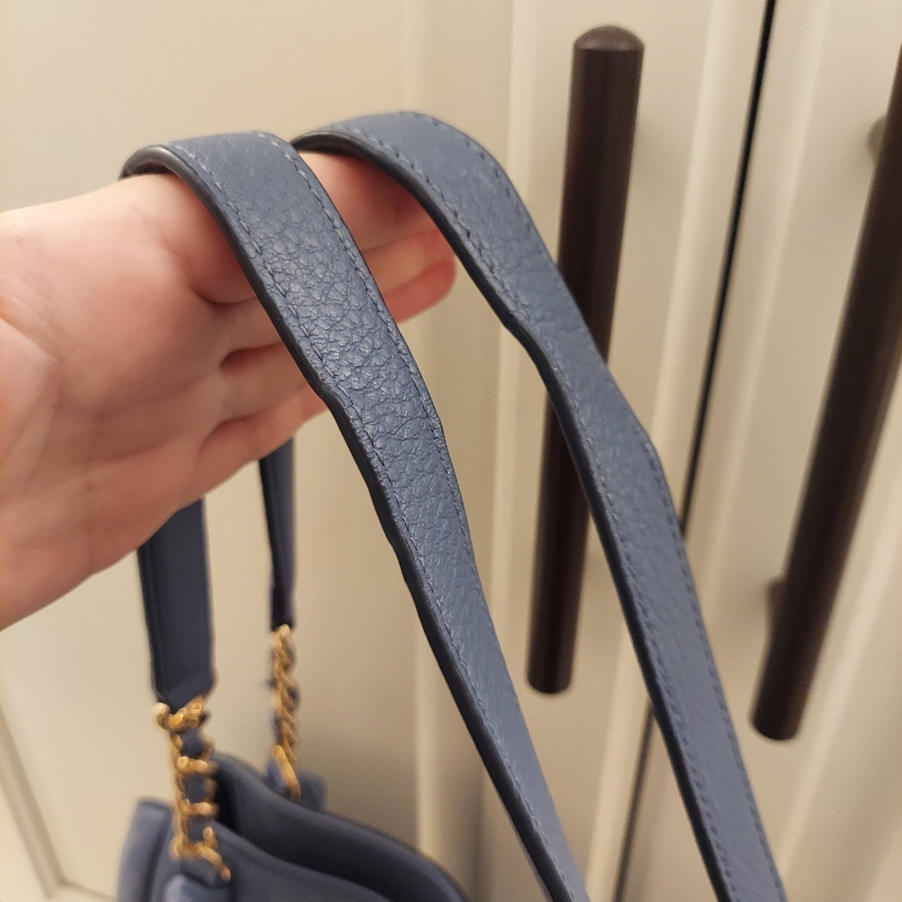 Tory Burch Haper Leather Shoulder Bag - Picture 6 of 8